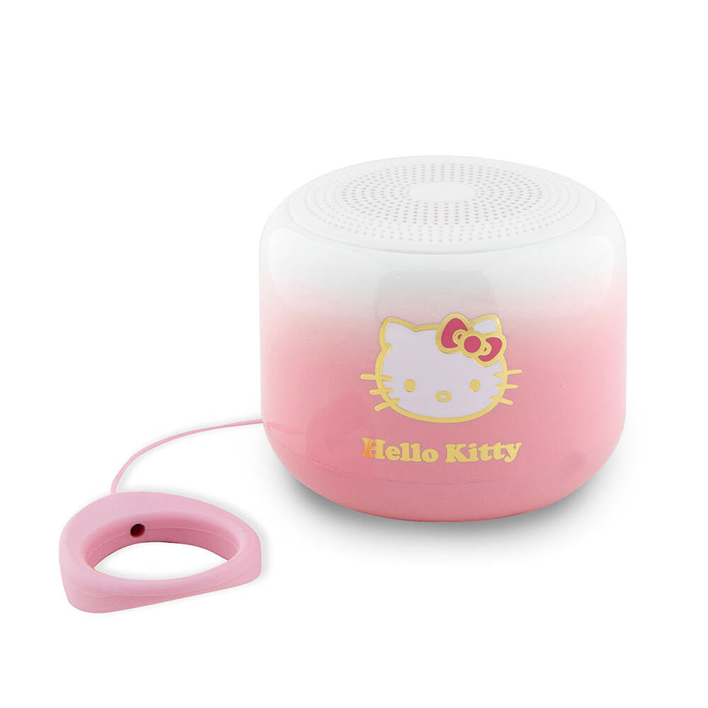 Hello Kitty Renk Geçişli Elektroplating Logolu Parmak Tutamaçlı Mini Bluetooth Speaker Hoparlör Hello Kitty Renk Geçişli Elektroplating Logolu Parmak Tutamaçlı Mini Bluetooth Speaker Hoparlör